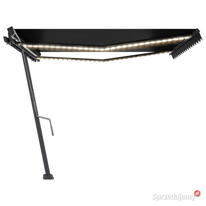 Ręcznie zwijana markiza z LED 450 x 300 mazowieckie Warszawa