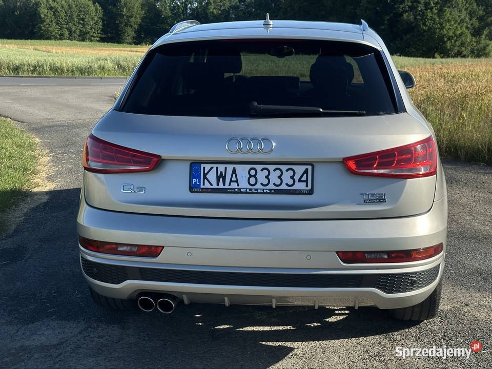 Audi q3 quattro sLine polift 2015 automat 20tfsi 233000km Wadowice