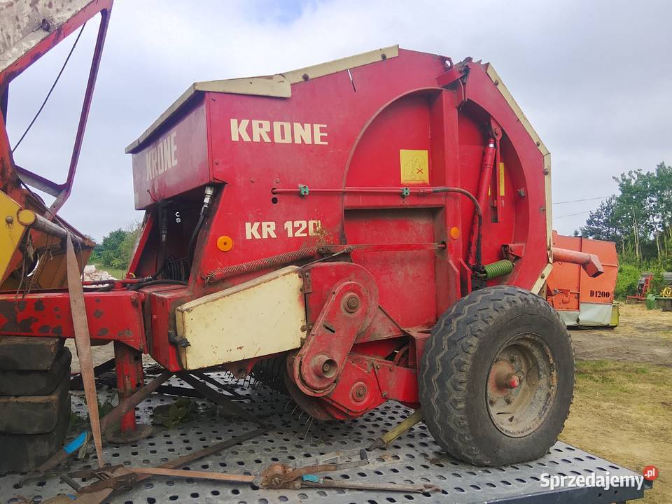 Prasa rolująca Krone KR 120 w oryginale Skaryszew sprzedam