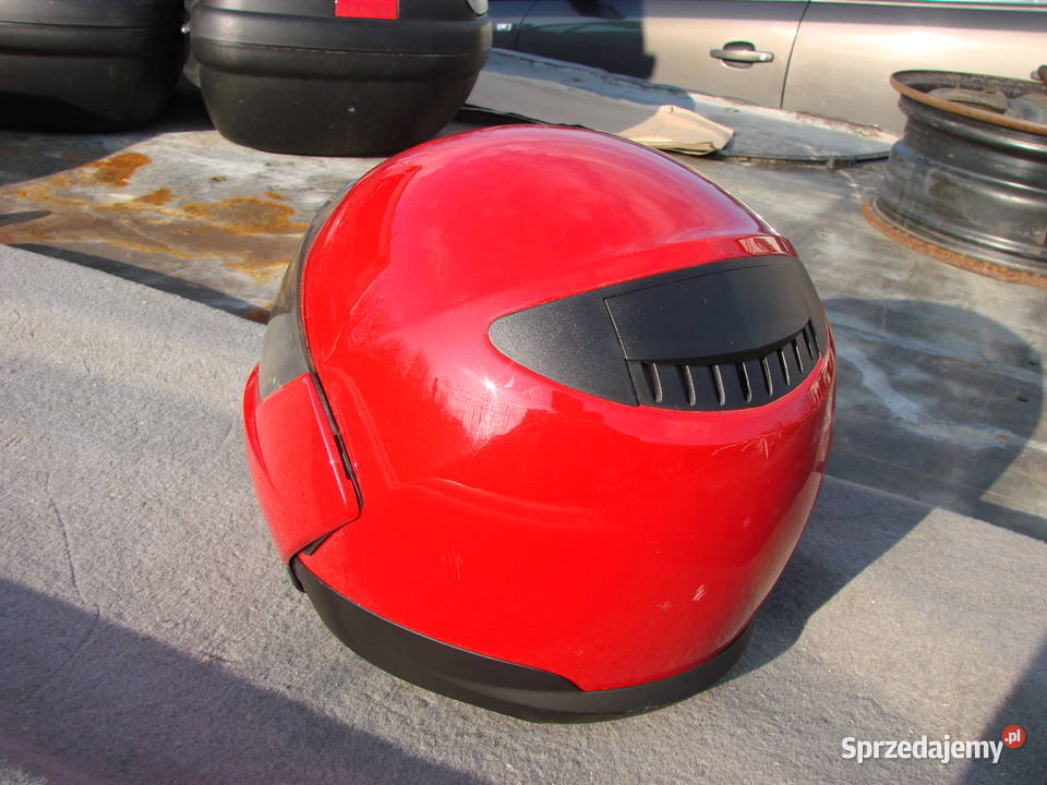 BMW System 5 kask szczękowy 5657 czerwony Mielec sprzedam
