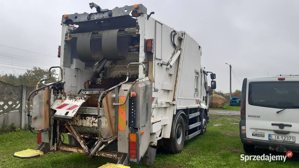 Renault Midlum 220 śmieciarka komunalna Rok produkcji 2008 Zaklików