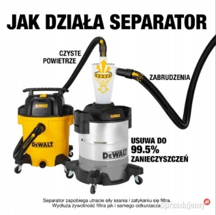 Separator DeWalt Wynajem Ochrona Odkurzacza Do śląskie Buczkowice