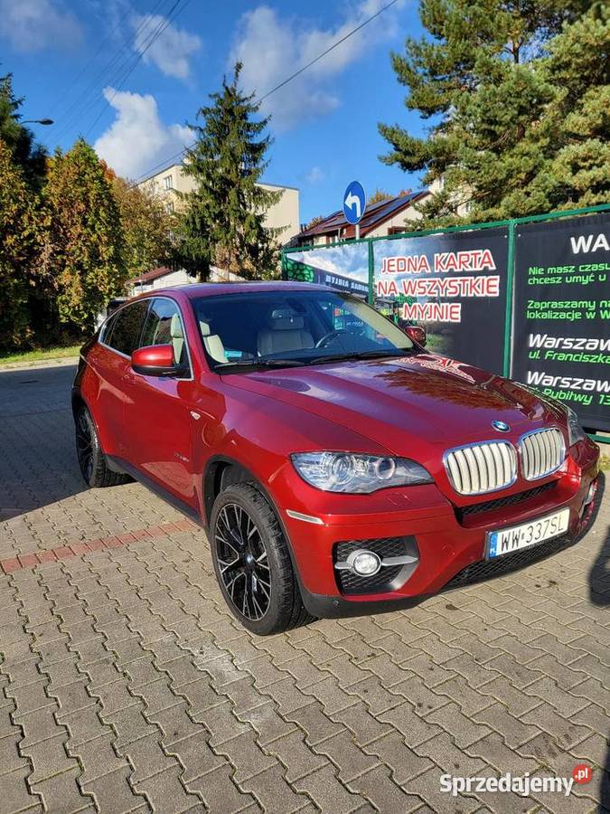 BMW X6 polski salon zadbane X6 Warszawa