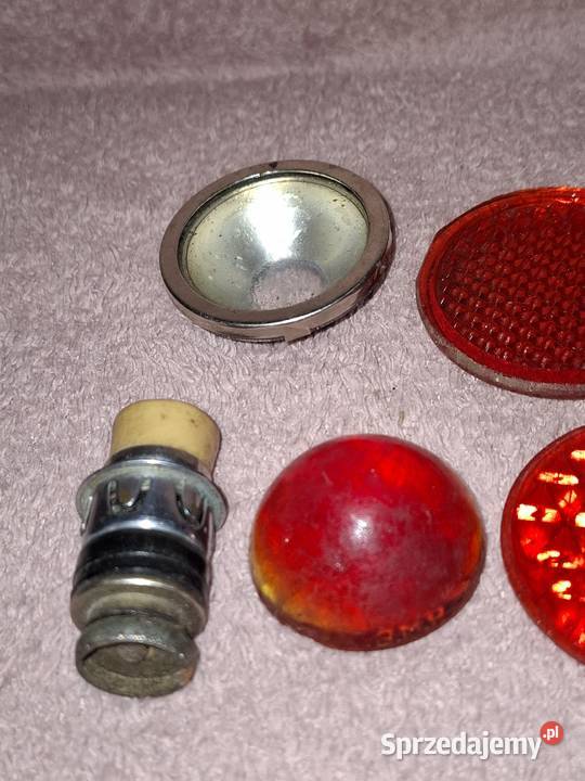 Sprzedam stare szklane lampki do motorów Nowe