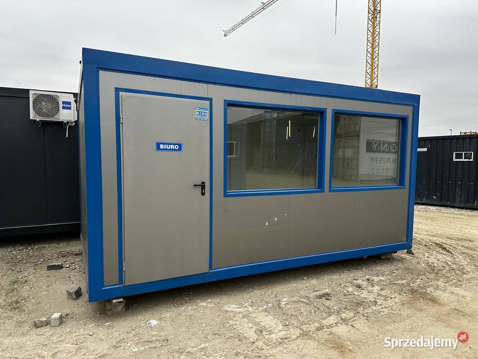 KONTENER PAWILON HANDLOWY BIUROWY OPEN SPACE 35 sprzedam