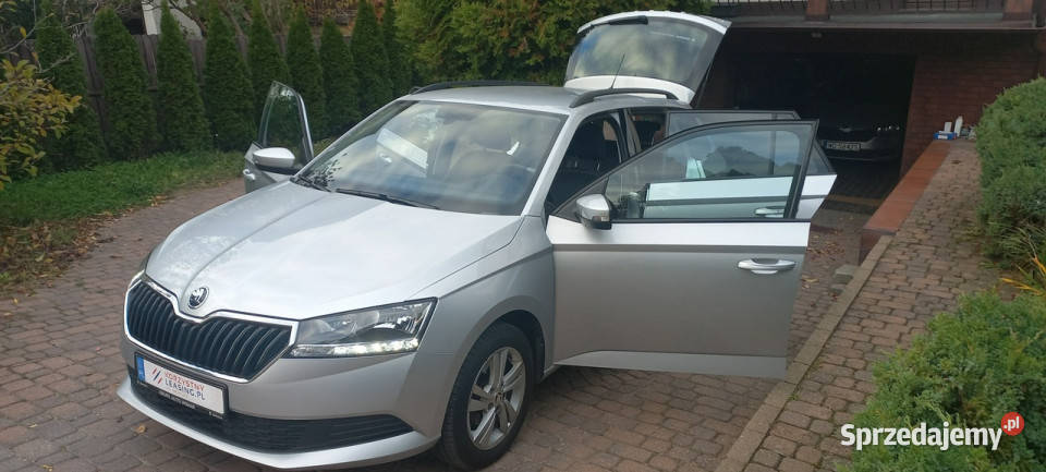 koda Fabia 226 netto FV23 10 TSI 95 Salon bluetooth Gdańsk