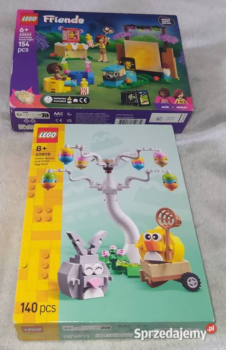 Klocki lego 2 sztuki 8 lat+ pomorskie Gdańsk