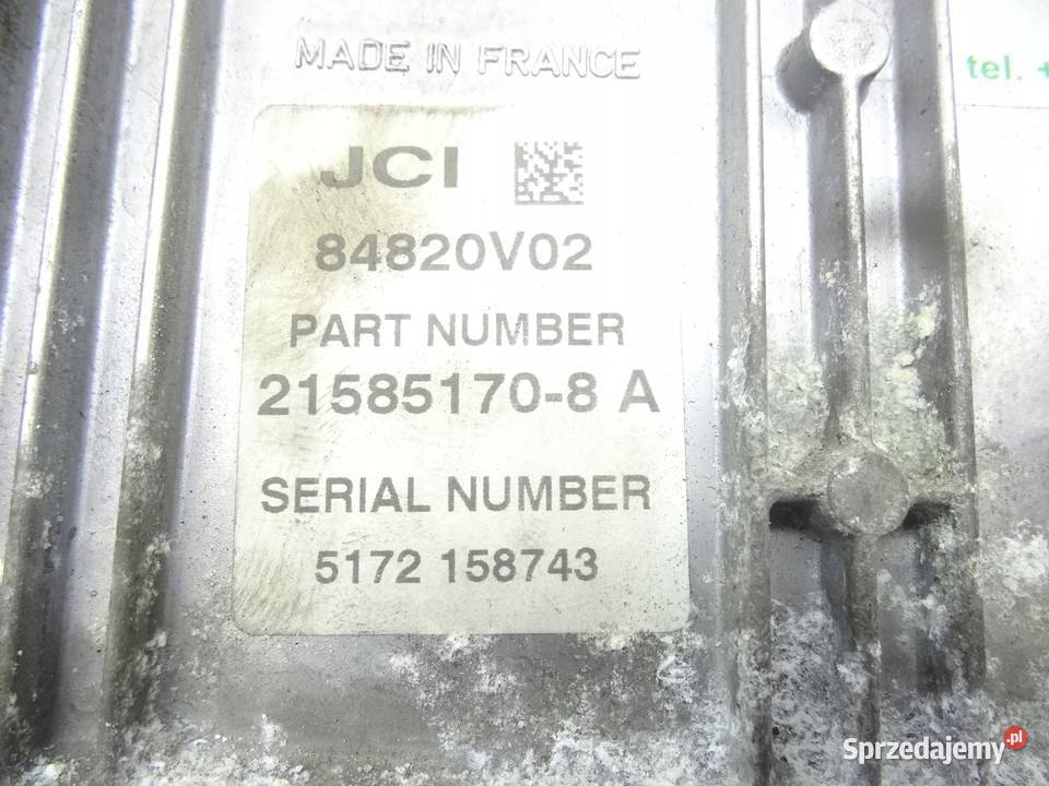 CITROEN C2 C3 KOMPUTER SILNIKA 215851708A wielkopolskie Przemęt