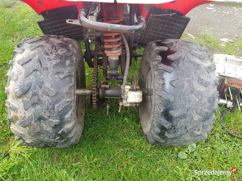 Quad z silnikem 125 plus drugi silnik nieuszkodzony Pozostałe Odra