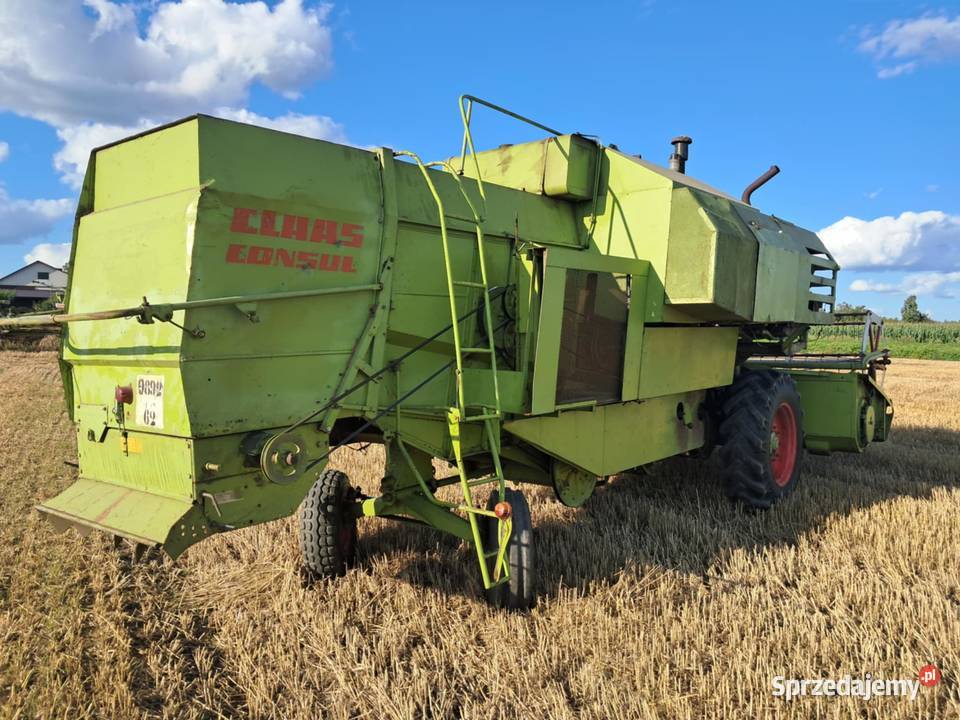 Kombajn Claas Consul z sieczkarnia Perkins Skaryszew