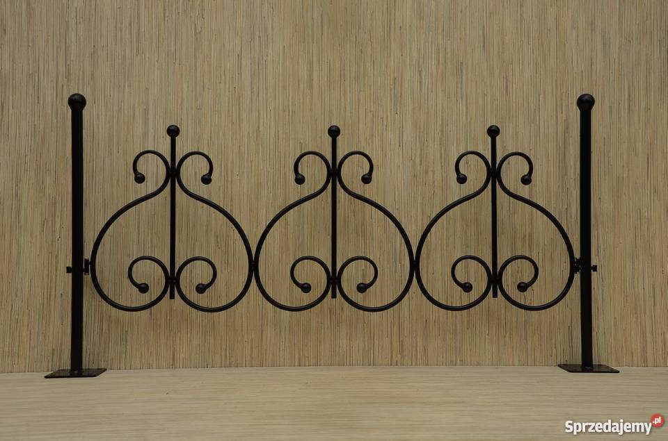 PŁOTEK PRZYKRĘCANY METALOWY 120 x 80 obrzeże Siepraw