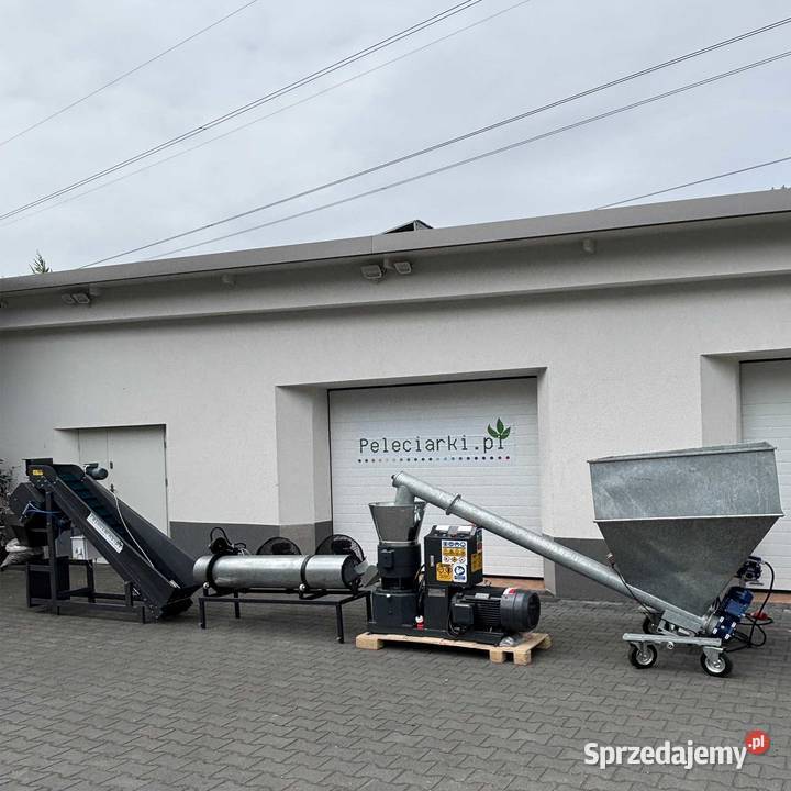 PRODUKCJA PELET BRYKIET GRANULAT 800h DREWNO Do hodowli zwierząt zachodniopomorskie Goleniów sprzedam