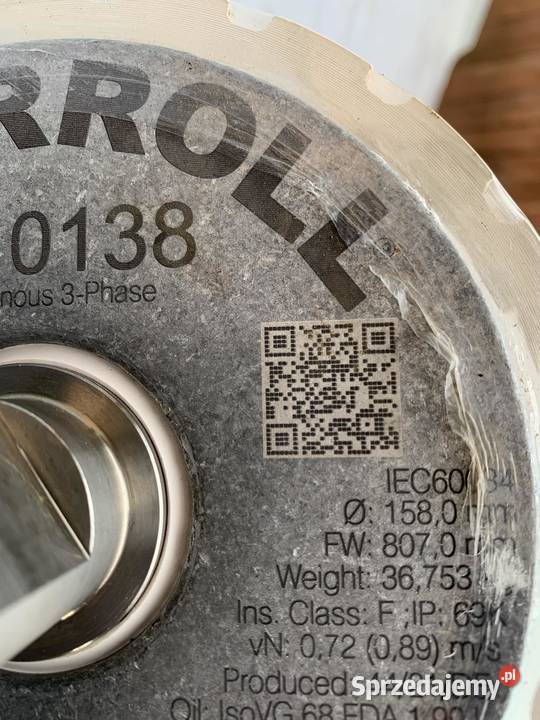 Interroll DM 0138 M31B 370W 158mm x 807 mm 072ms Warszawa