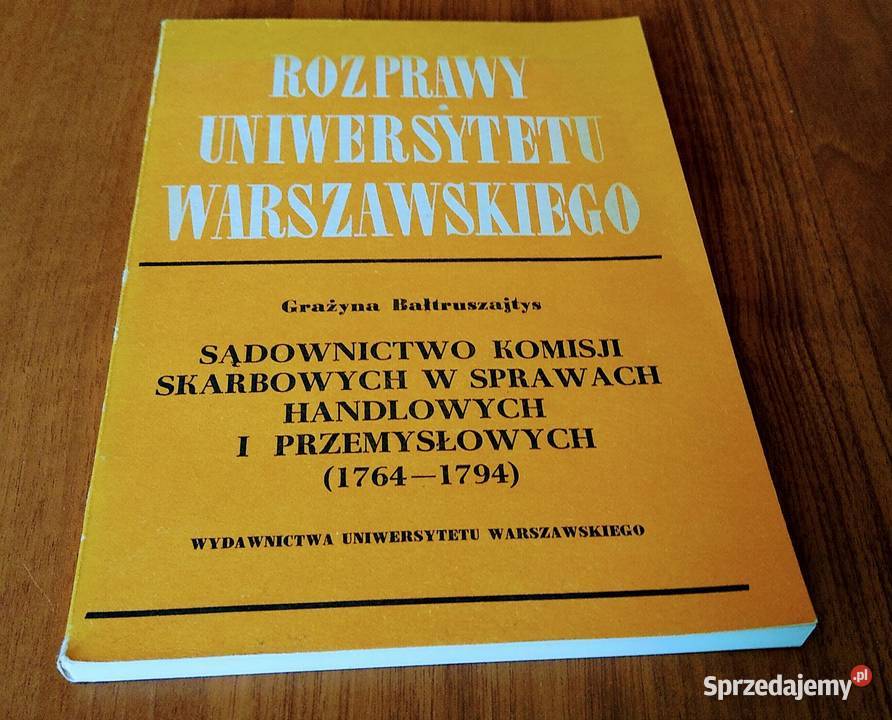 Sądownictwo komisji skarbowych w sprawach Rok wydania 1977 Książki naukowe i popularnonaukowe Gdańsk