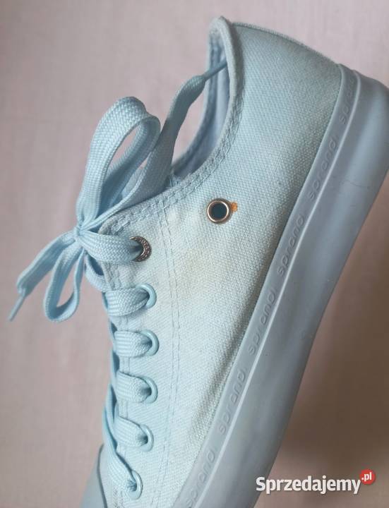 TRAMPKI damskie Niebieskie r 375 Sprandi NOWE Białystok sprzedam