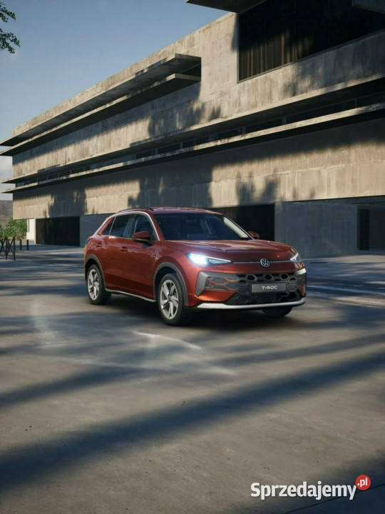 Volkswagen TRoc Wersja Life 15 eTSI 116 DSG gniazdo USB łódzkie Łódź