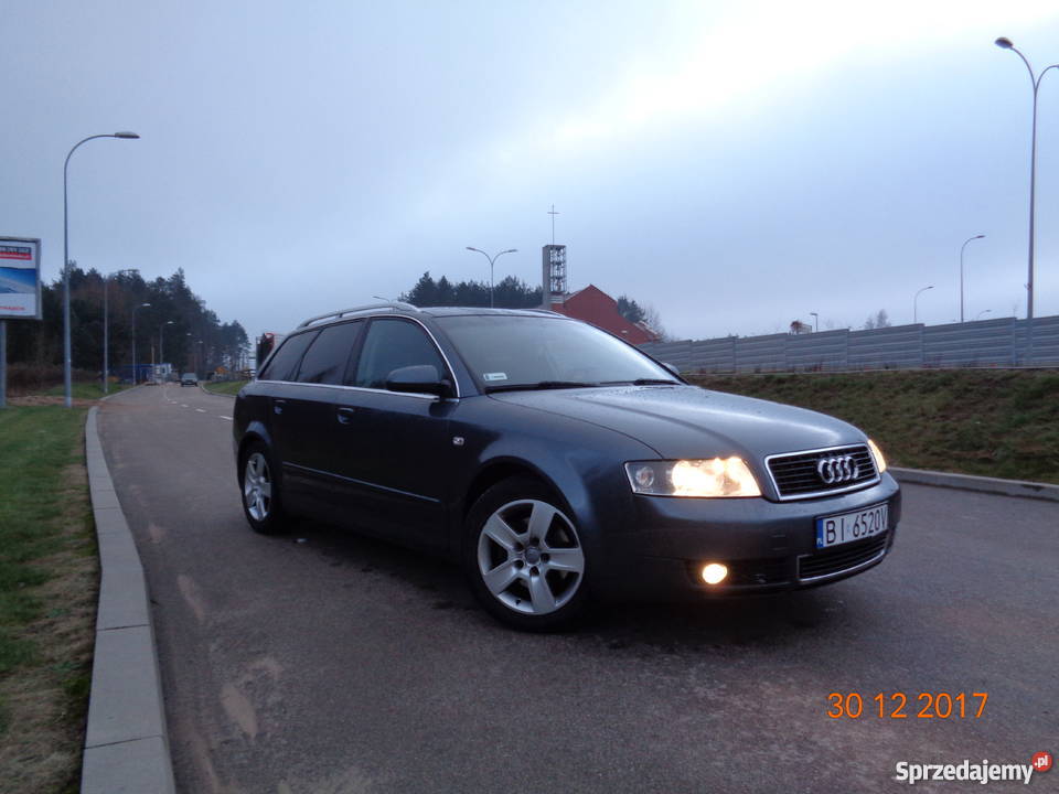 Audi A4 B6 18T 150AvantOrginałNaviSkóraFull A4 Białystok