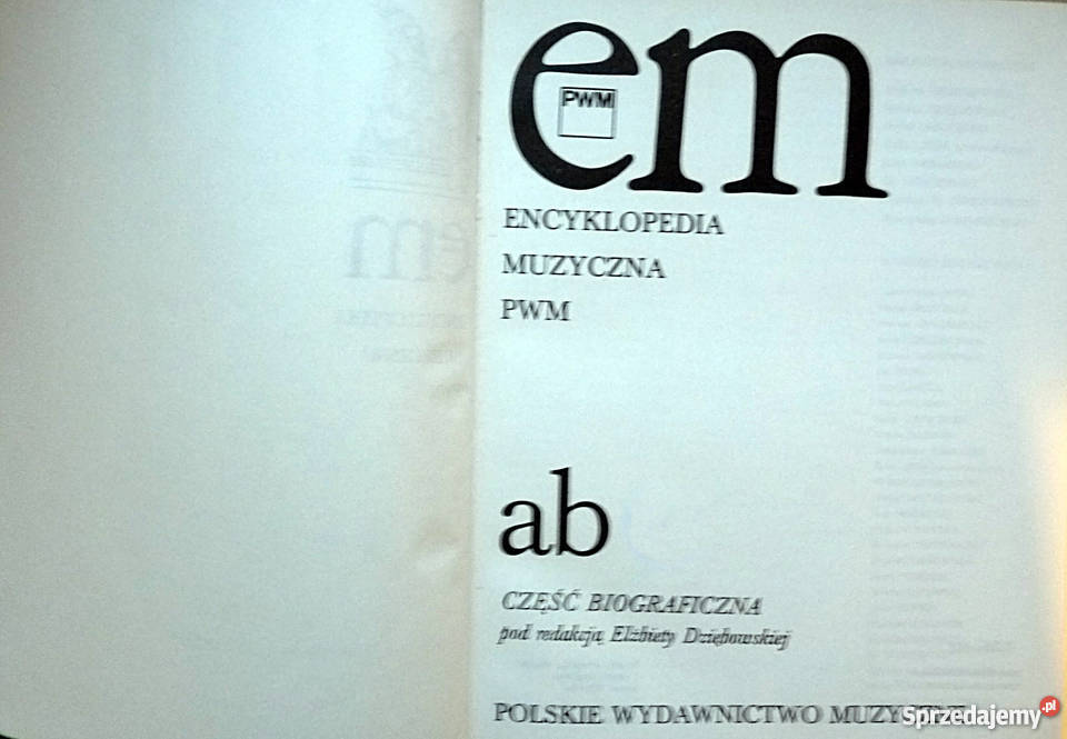 Encyklopedia muzyczna PWM Wrocław