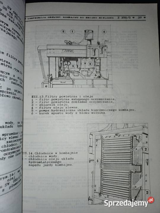 Instrukcja obsługi kombajnu do zielonek PFMŻ lubelskie Tarnawka Pierwsza