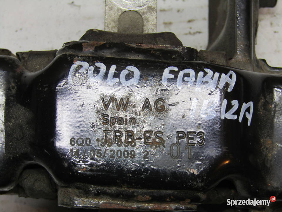 PODUSZKA SILNIKA AUDI A1 VW POLO 6Q0199555AR