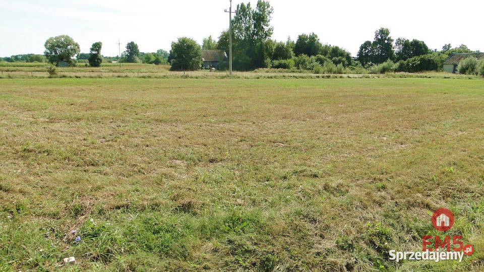sprzedaży gruntu 1500m2 Hołówki Duże podlaskie sprzedam