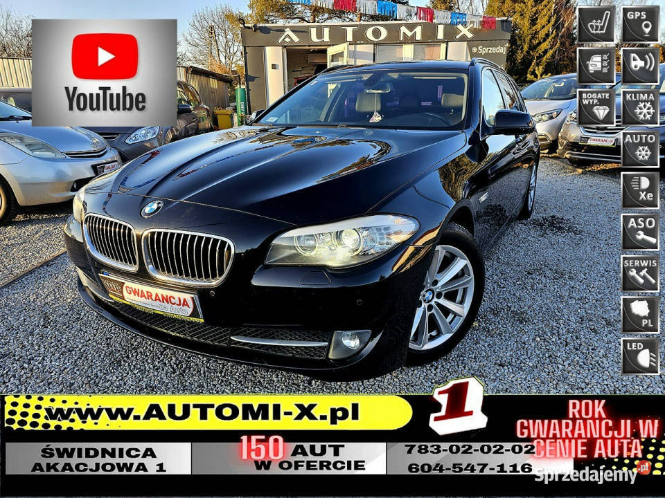 BMW 520 20 d 184 Super Stan Manual światła LED Świdnica