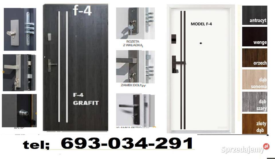 Drzwi wejściowe do mieszkania zewnętrzne