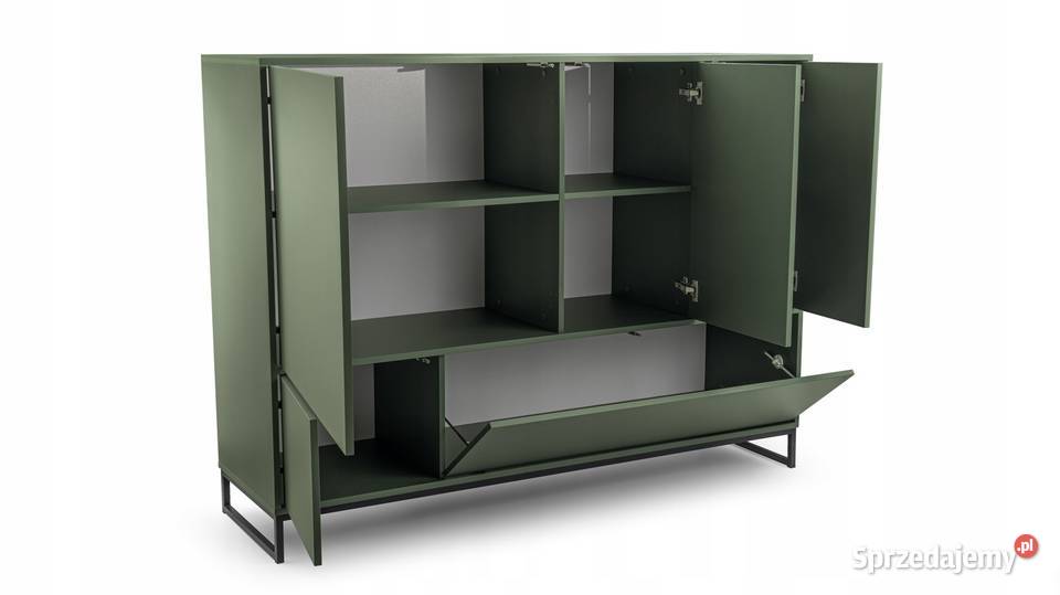 Komoda bezuchwytowa Genua 160 2kolory łódzkie