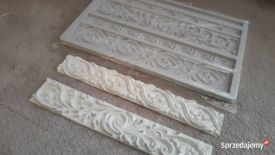 Forma silikonowa duża ozdobna kafelki ornamenty Tarnowskie Góry sprzedam