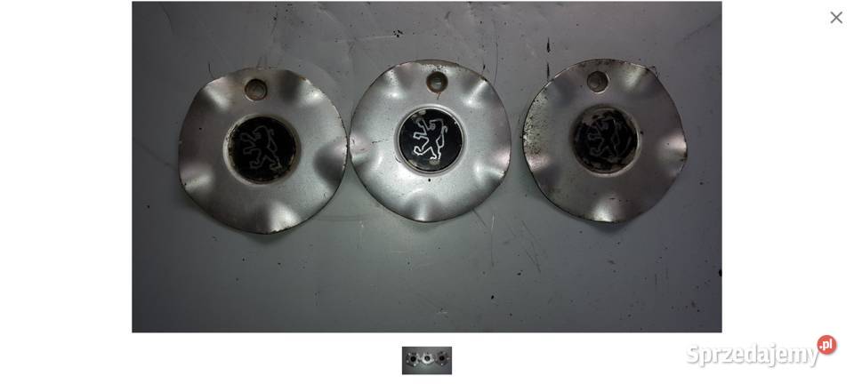 dekielek felgi aluminiowej zaślepka peugeot dolnośląskie Jelcz-Laskowice
