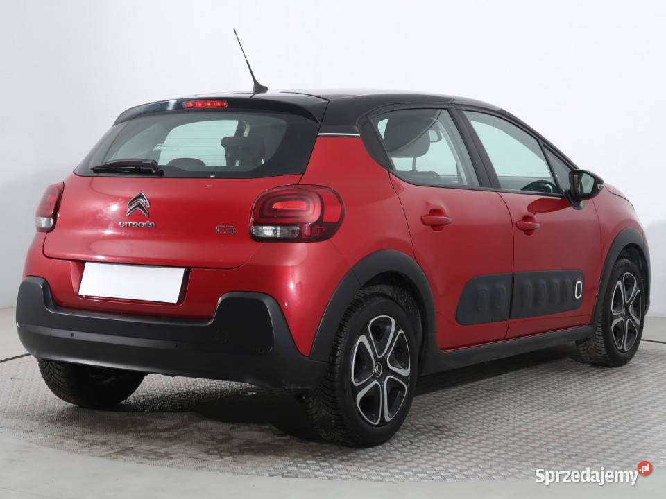 Citroen C3 12 PureTech czerwony Bielany Wrocławskie