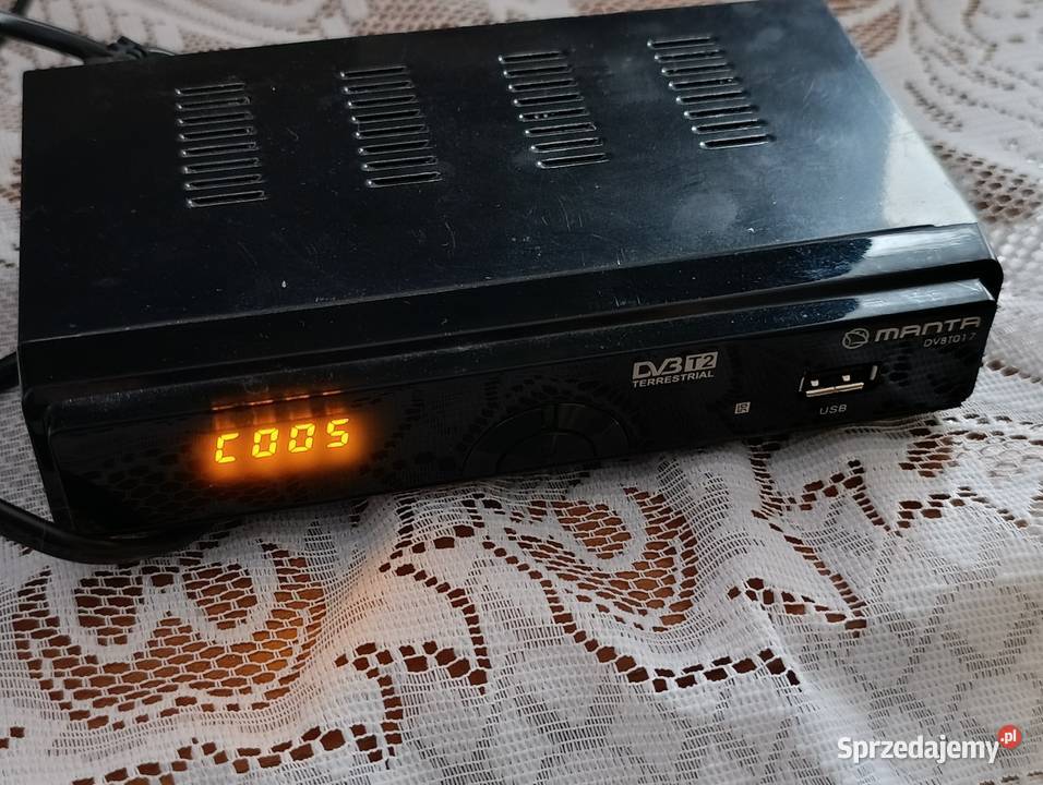dekoder naziemnej telewizji cyfrowej Manta Poznań