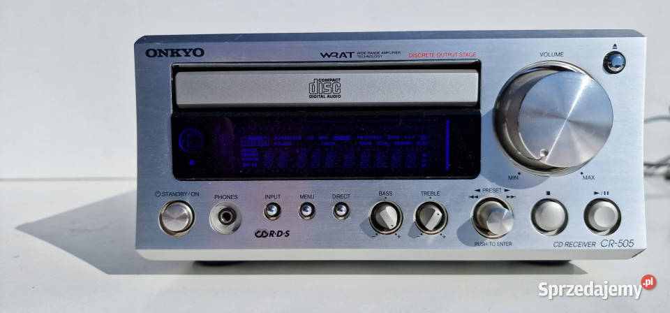 Wzmacniacz CD Reciver Onkyo CR 505 CR505 wielkopolskie Międzychód