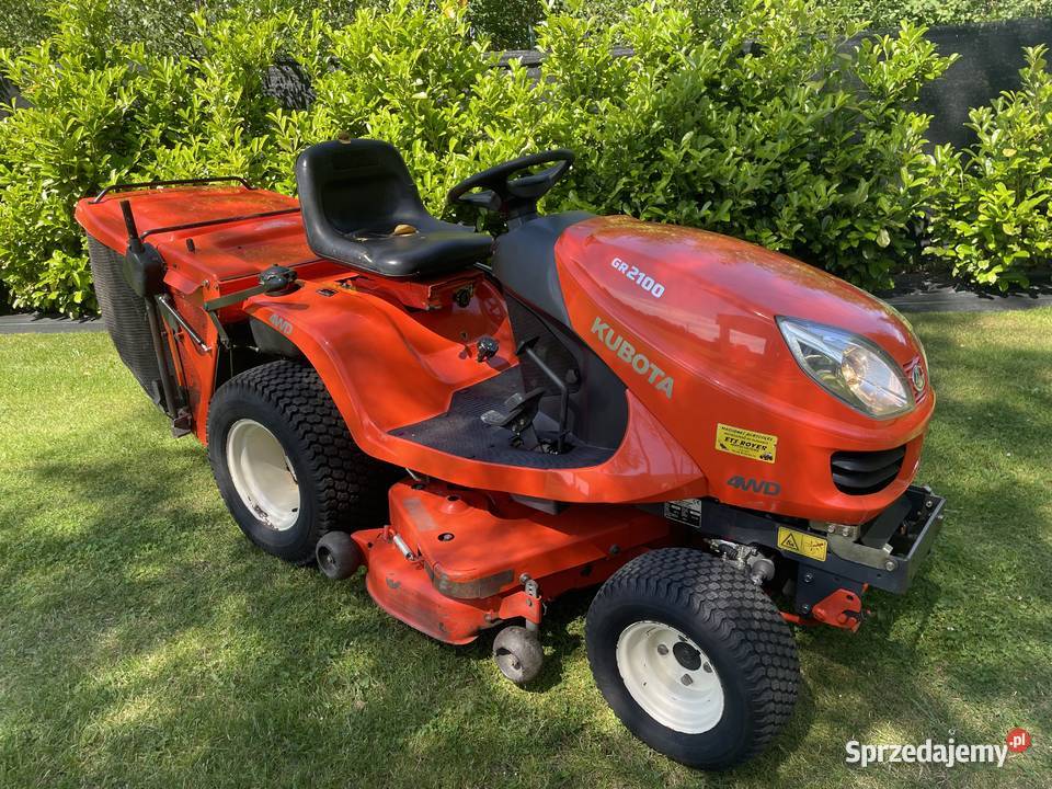 Kosiarka traktorek Kubota GR2100 4x4 Diesel kosz Bolesławiec