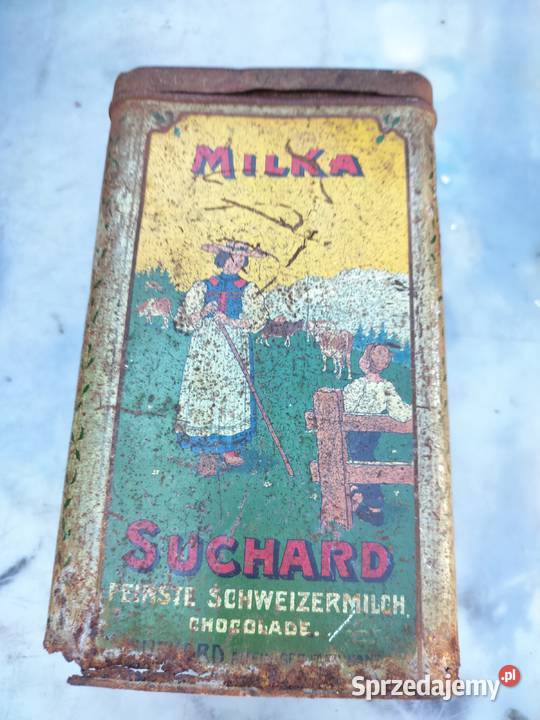 STARA PRZEDWOJENNA PUSZKA KAKAO MILKA Kęty