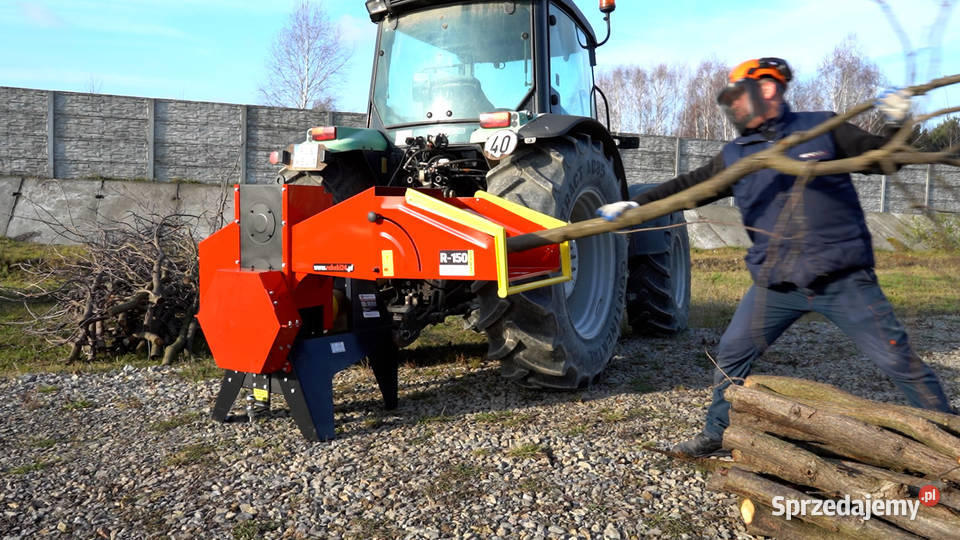 Rębak walcowy REMET R150 rębak do drewna gałęzi Leśnictwo Łowisko