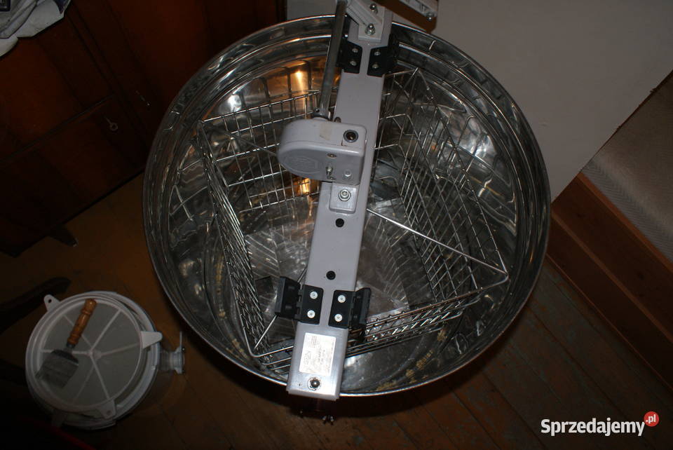 Wirówka do miodu miodarka ręczna 4 ramkowa Łysoń Wawrzeńczyce