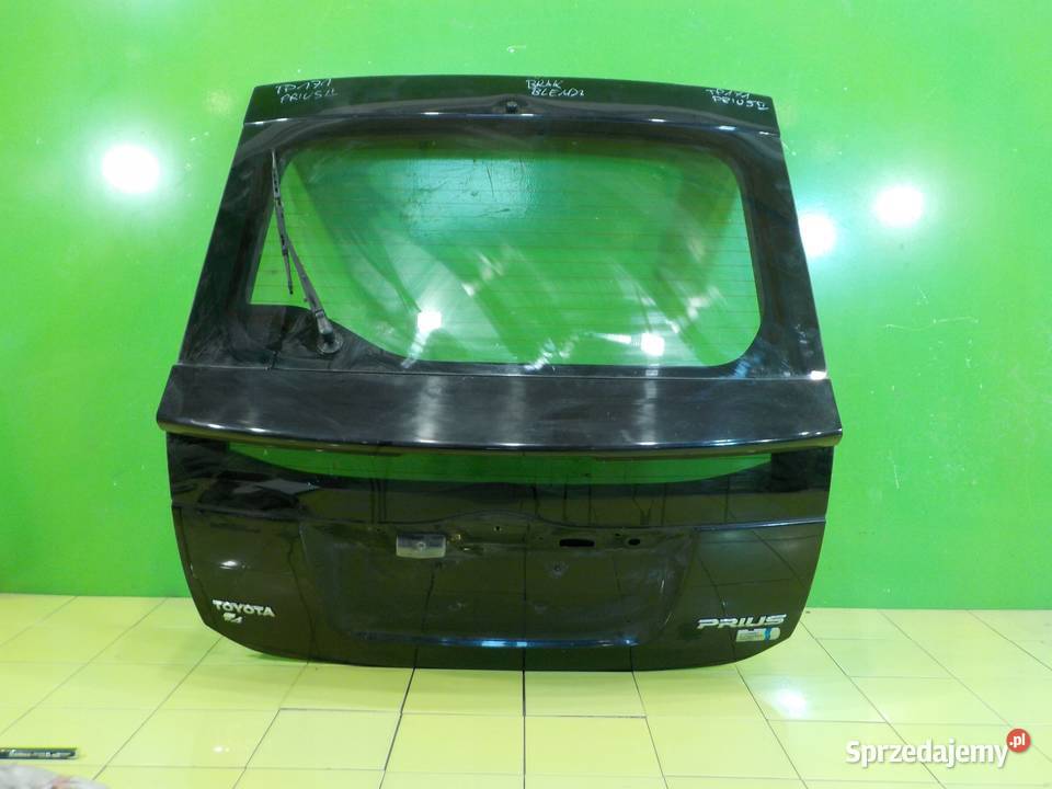 TOYOTA PRIUS II 08r 5D klapa tyl osobowe Motoryzacja sprzedam