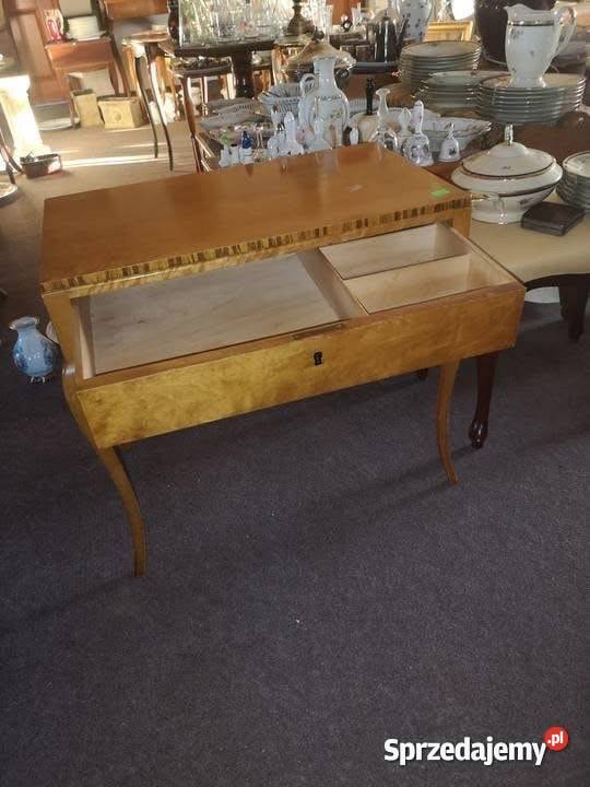 Niciak stolik z szufladką Brzoza pomorskie Gdańsk sprzedam