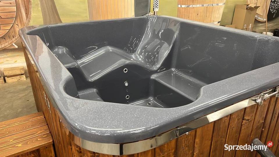 Beczka Kwadratowa Wellness XXL 6osób leżanka sprzedam