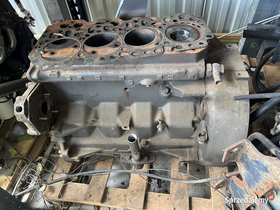 Silnik John deere blok słupek 4045DRT35 renault wielkopolskie Turek