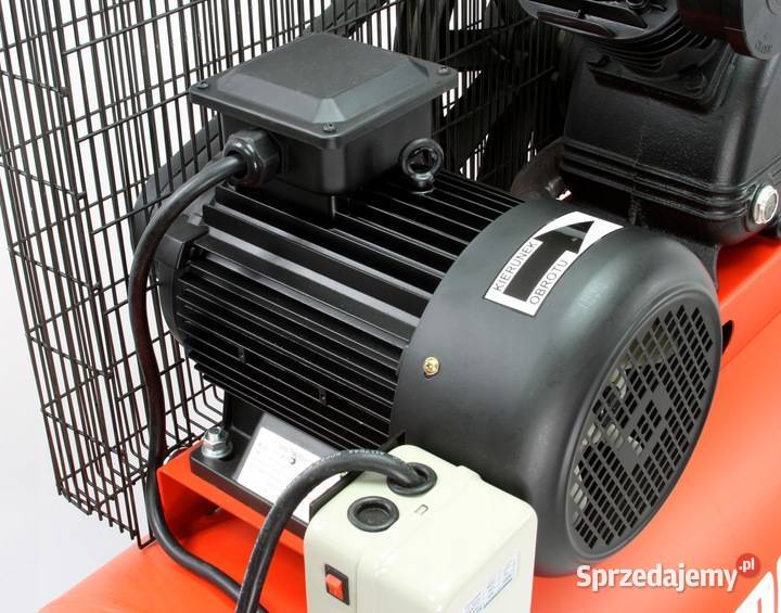 KOMPRESOR SPRĘŻARKA 200L tłoki 2 x 90 mm silnik Kompresory Chmielnik