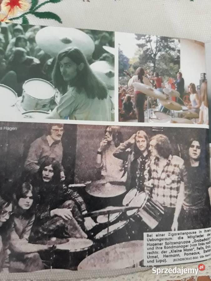 Archiwalne wykopaliska Prog Rocka GROBSCHNITT podkarpackie