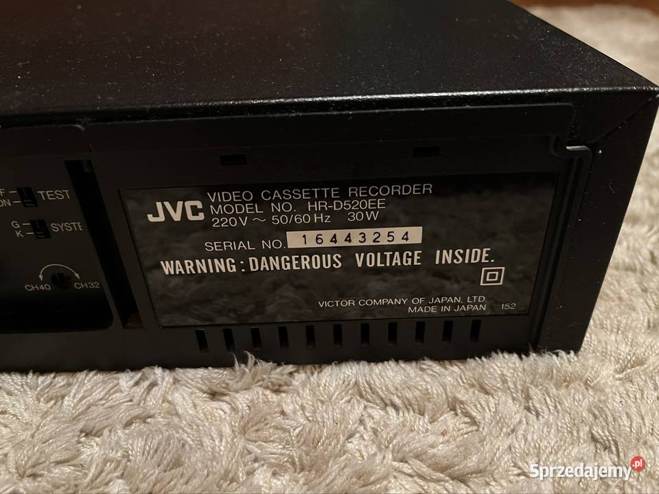 Magnetovid JVC VHS HQ video pilot Banino sprzedam