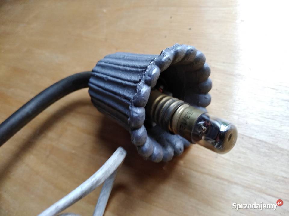 Stara lampka ołtarzowa imitująca płomyk zabytek sprzedam