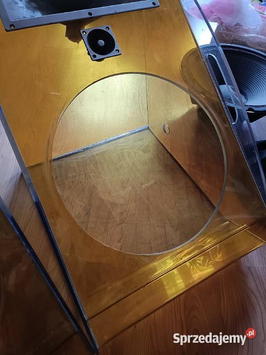 Kolumny estradowe przezroczyste Szczecin sprzedam