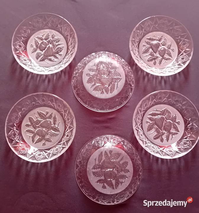 Komplet 6 miseczek salaterek Ząbkowice wzór Koźminek