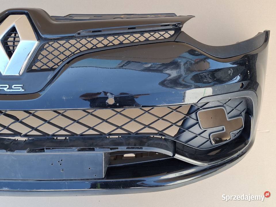 RENAULT CLIO IV RS 4 ZDERZAK PRZÓD PRZEDNI GRILL osobowe Zderzaki Bieleń
