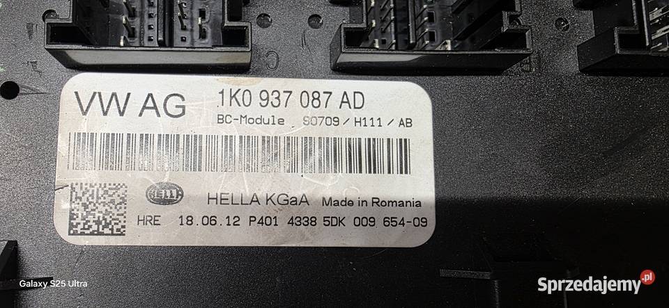 BCMmoduł komfortu VW audi seat skoda sprzedam
