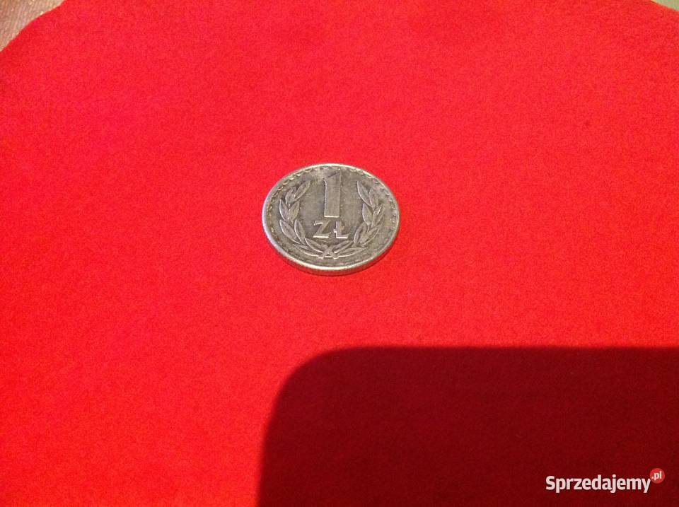1 złoty z 1986 r czasy PRL Nowa Sól